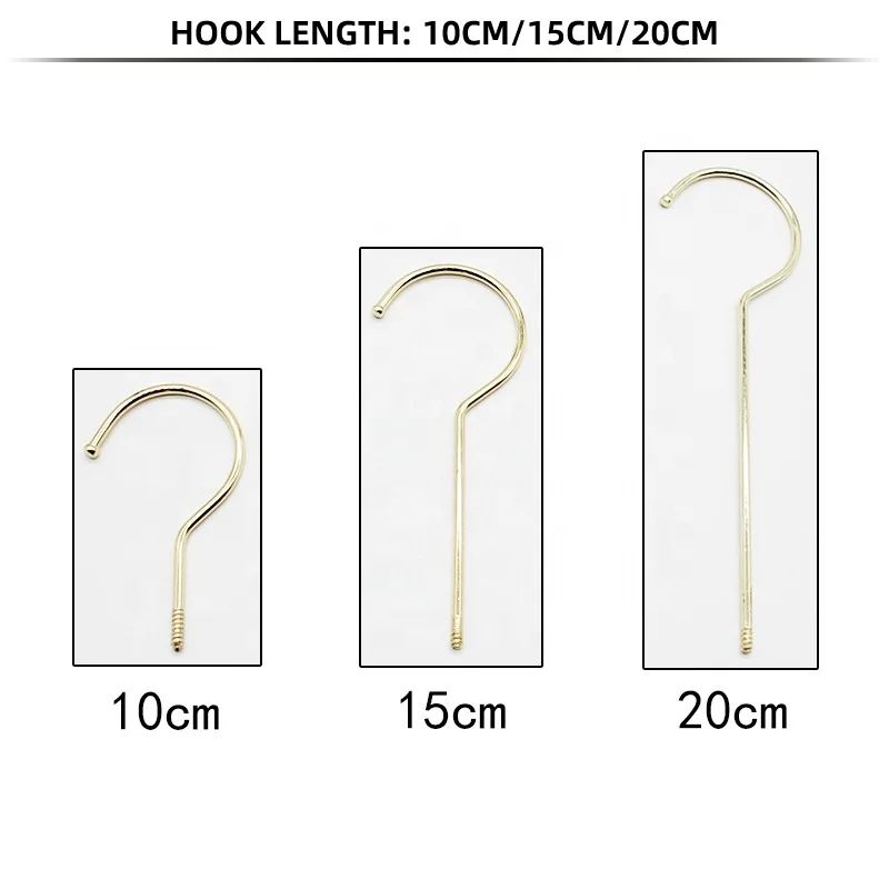 Shinny Gold Hook Wedding Dress Hanger Bridal Dress Hanger Silver Woman Dress Hanger