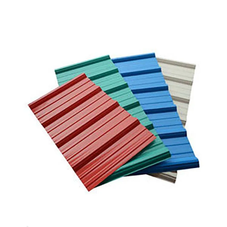 High quality Chinese low-cost building materials color PVC anti-corrosion roof tiles