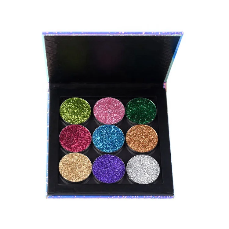 Eye Shadow Manufacturer Private Label No Logo 9 Color Eyeshadow Palettes