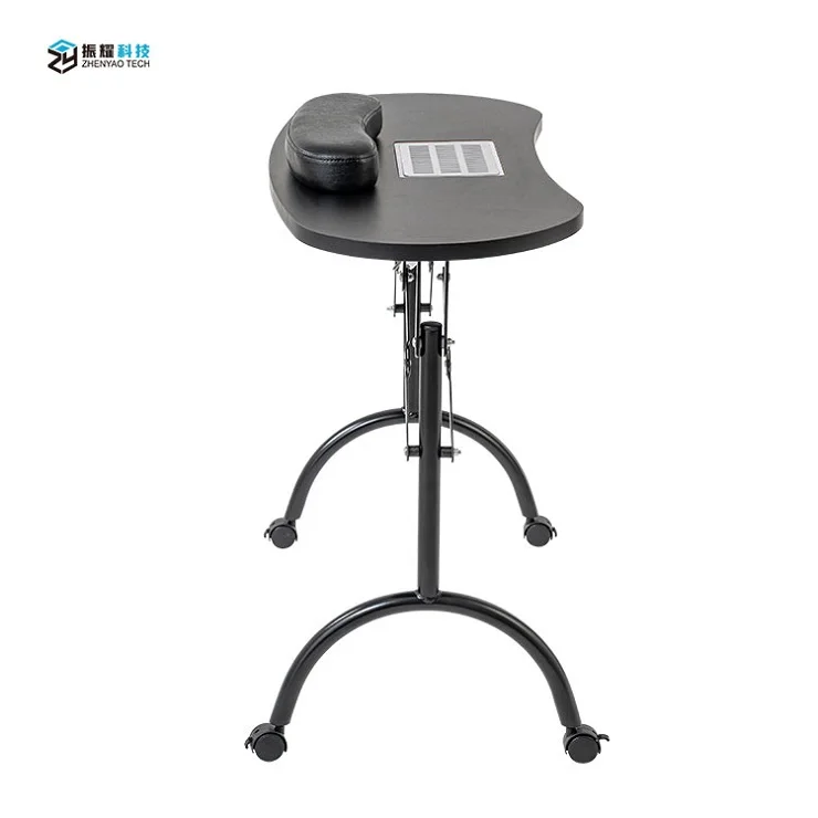 Рекламный портативный Маникюрный Стол для ногтей с вакуумом