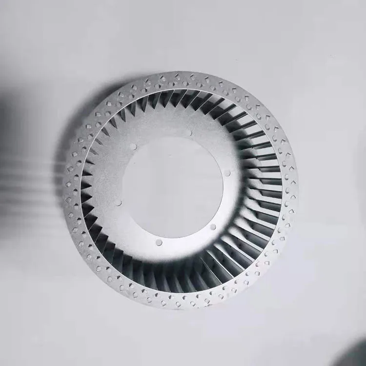 225 280 310 Aluminum centrifugal axial flow fan coil blades blower motor impeller