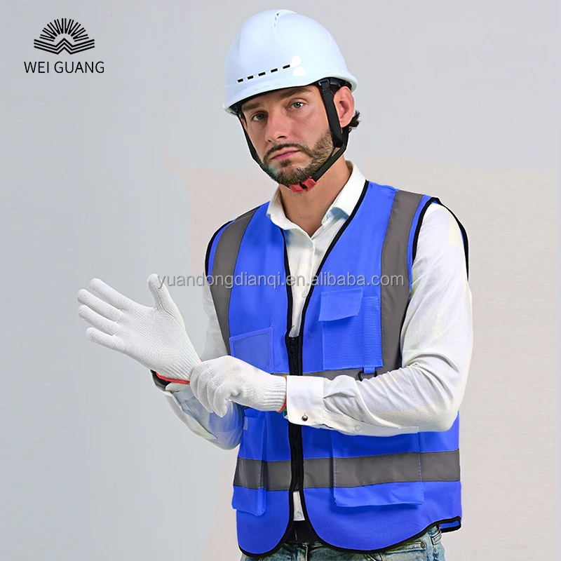 Brand New Environmental Sanitation Reflective Safety Vest Industrial  Running 100% Polyester  Work Wear Security Jacket