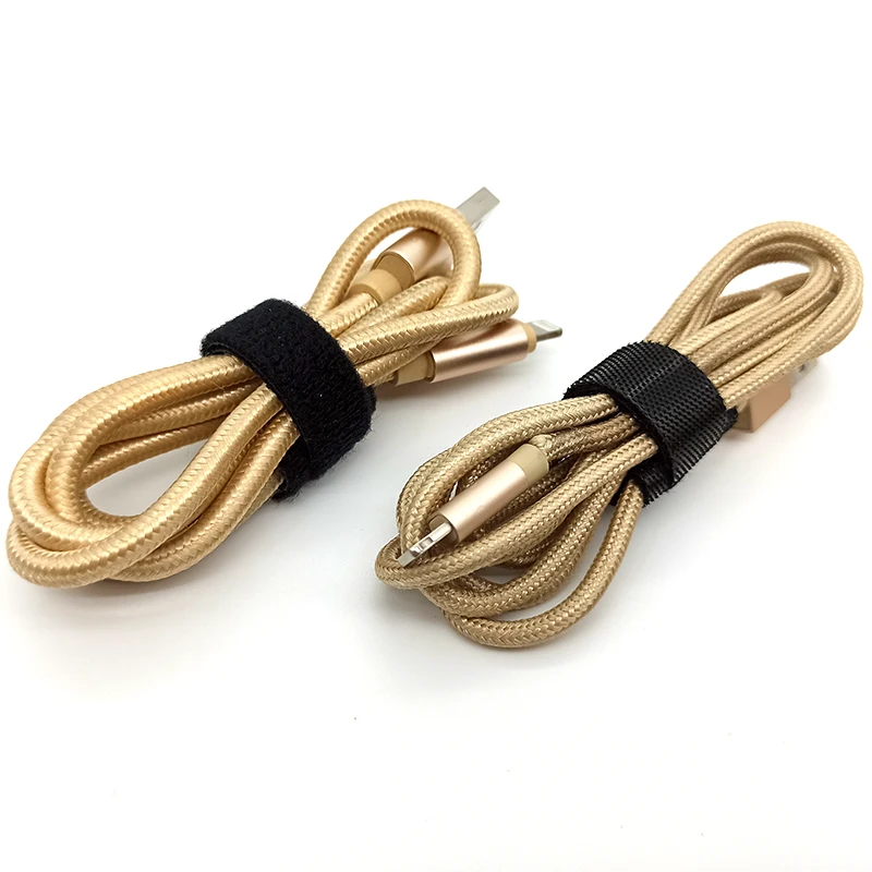 Cable Tie Cat-type Data Cable Organizer Multi-color Wire Binding Self-adhesive Velcroes Hot Wholesale Nylon Injection Single