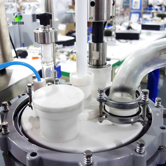 New material Synthetic Extraction Reactor with ultrasonic homogenizer