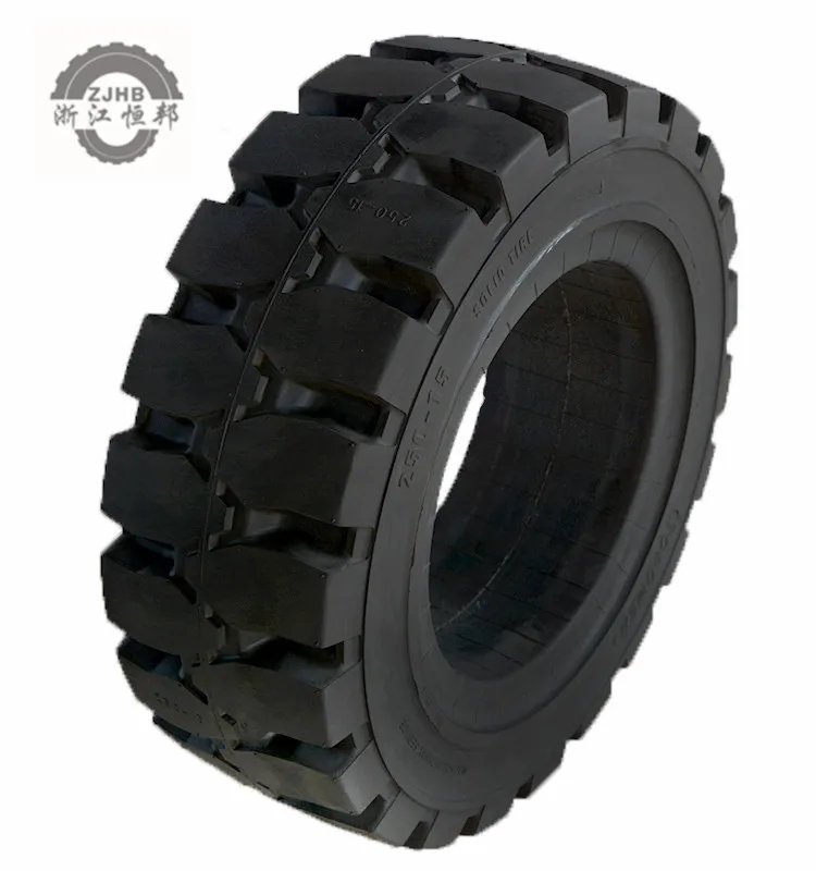 Forklift Spare Parts solid forklift pneumatic tyre 250-15