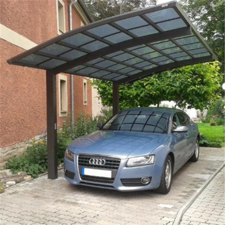 Garage carport with Polycarbonate sheet Roofing garages&canopies
