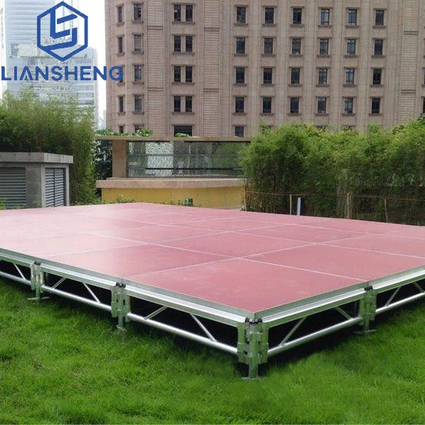 Cheap Price Square Shape 4*4ft Outdoor Concert Music Festival Stage