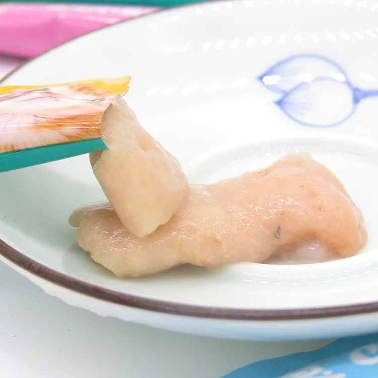 
high quality organic Cod meat cat food treats pet snacks made in China 