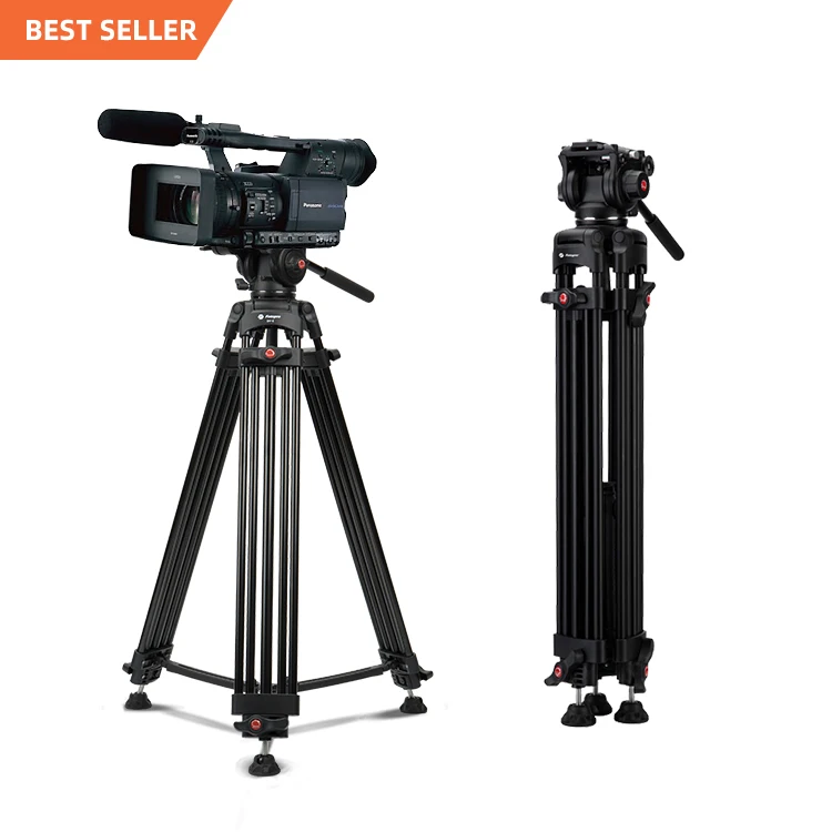 Professional Photography Aluminum Alloy Heavy Duty Video Tripod