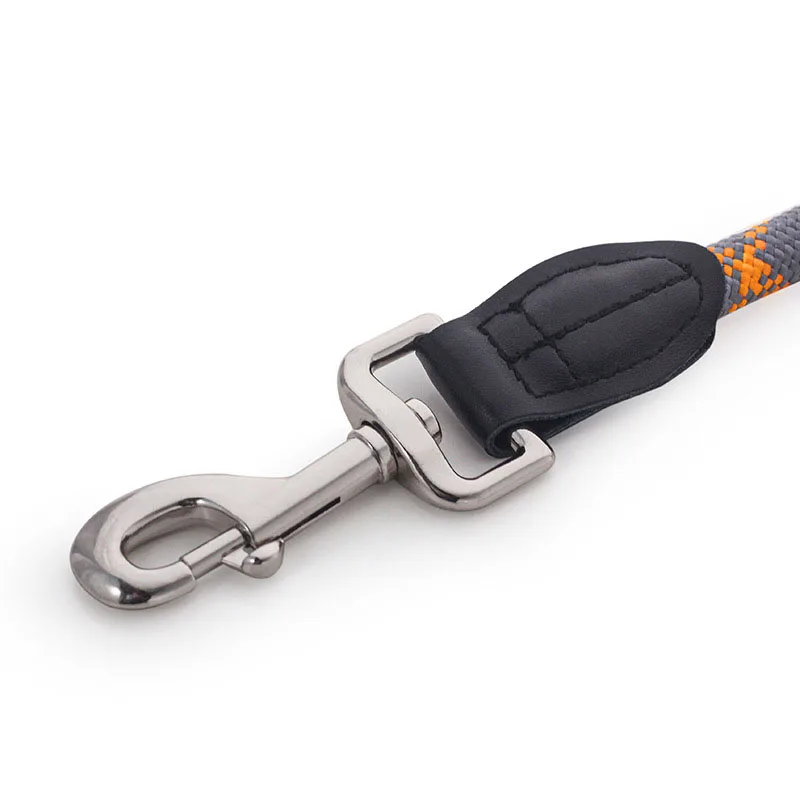 Heavy Duty Dog Leash With Comfortable Padded Handle Reflective Dog Leashes Rope Dog Leash