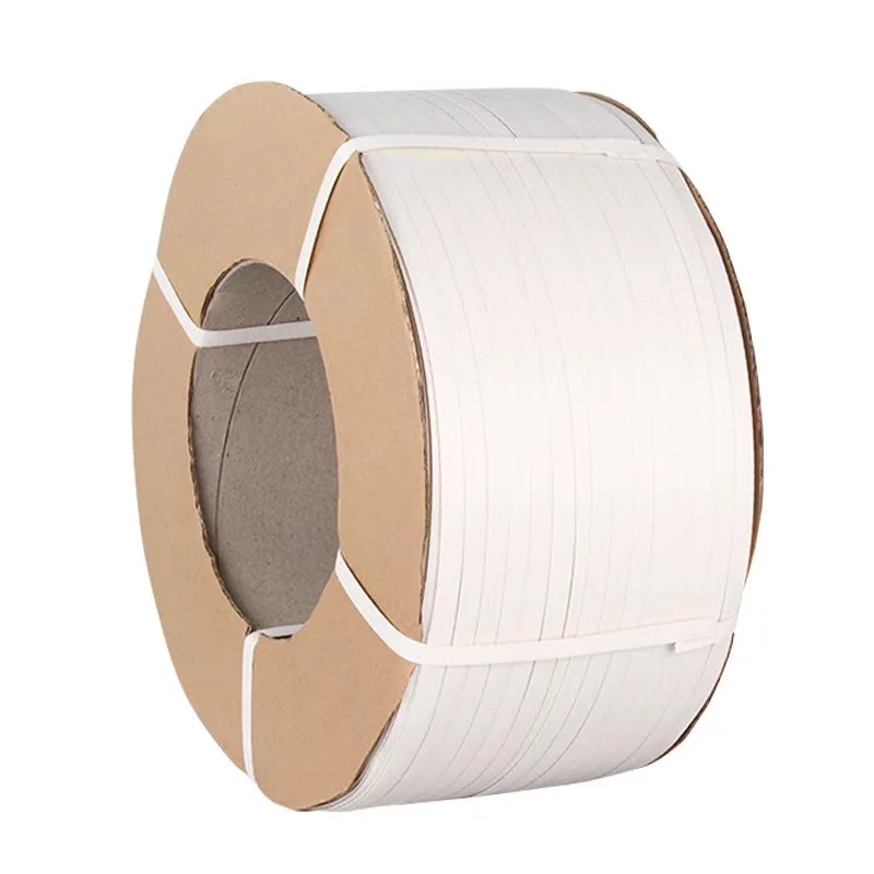 Industrial Polypropylene Packaging Strapping Band White Pp Strap Roll