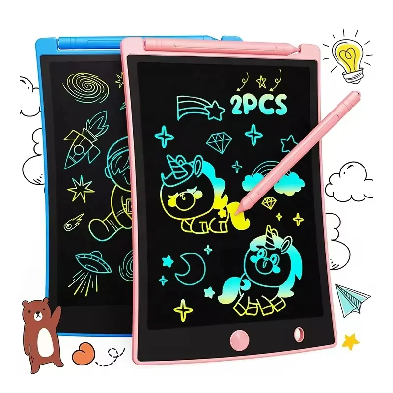 Learning Toys Early Educational Novelty Gifts Lcd Writing Tablet For Kids Multicolor Digital Writing Pad With Memory