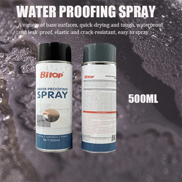 
Leak stop seal flex spray instant rubber waterproof sealant roof coating spray 