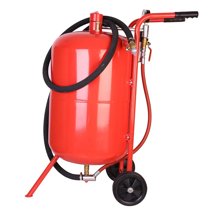 20 Gallon Sandblaster Pot Surface Cleaning Tank Dry Sand Blaster Machine Sandblasting Pot