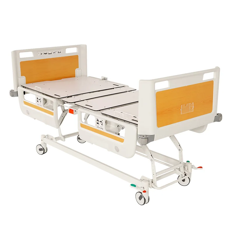 100% x-ray compatible medical use electric hospital ICU bed for sale with CPR