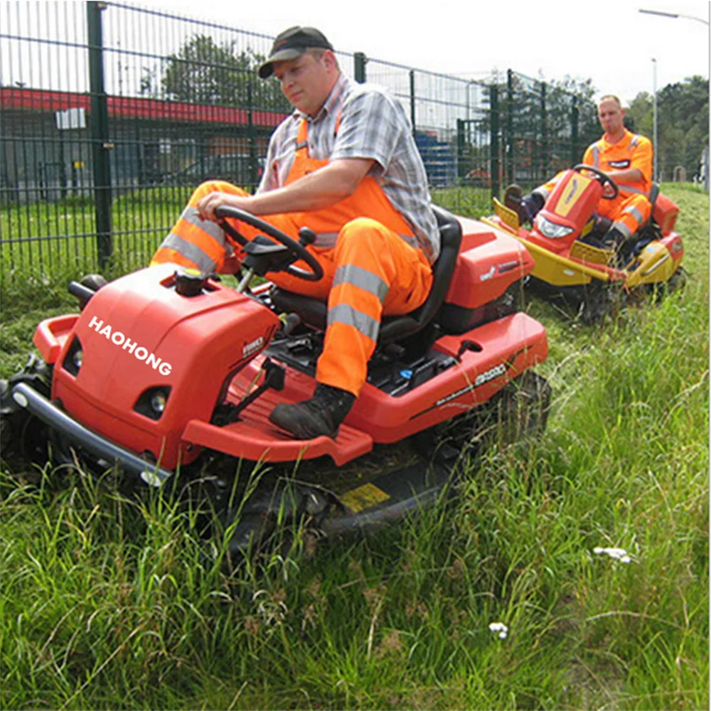 Hot sale 4*4 Wheels Driving Lawnmower Grass mowing mower 16.4kw lawn mower machine for sale