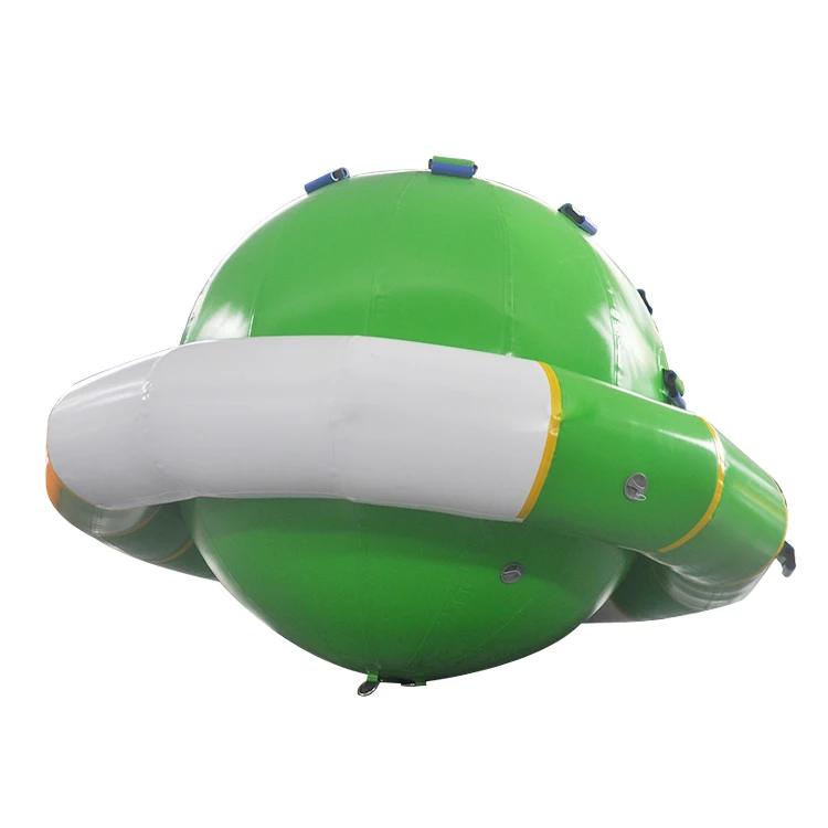 2023 New Water Park Floating Water Slides Inflatable Floating Water Saturn For Sale