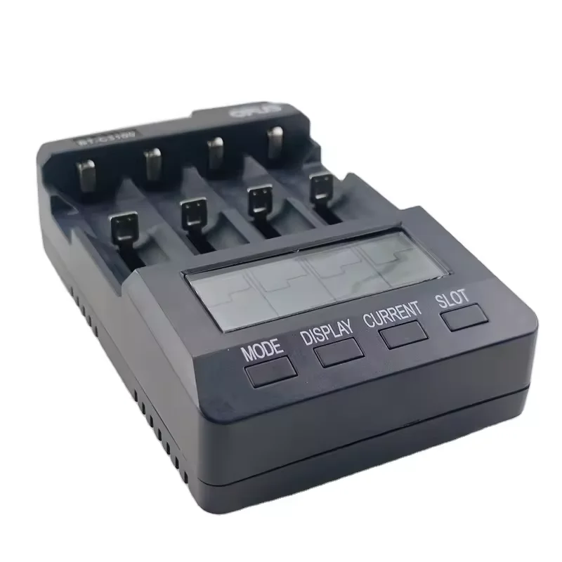 New version HOT SALE Original Opus BT-C3100 V2.2 Li-ion Digital NiCd NiMH AA AAA 18650 Battery Charger (UK US EU Plug )
