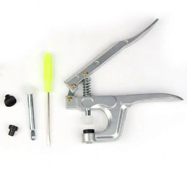 K638  New Arrived Plastic Snap Fastener Installation Set Button Pliers