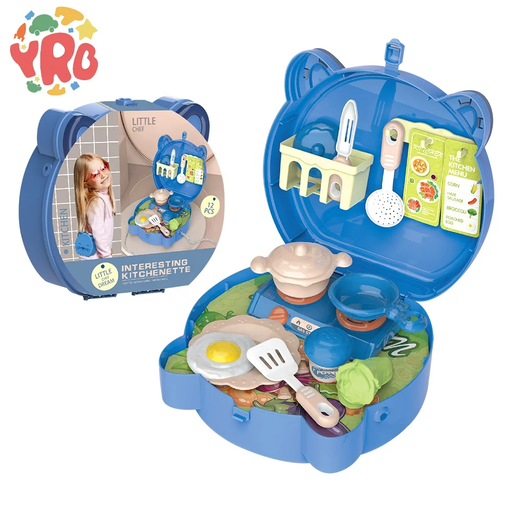 Factory Price Kitchen Set Toy Role Play House Doctor Set Toy Accessories Toys Storage Bag