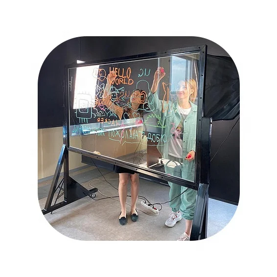 
Маркерная доска (световая доска), используемая с флуоресцентными ручками, Тип материала: стекло + металлическая рамка на колесах, индивидуальный Премиум вид 