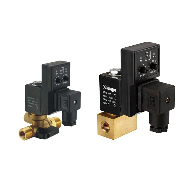 Mechanical Fluid Control Motorized Operated Automatic Drain Valve