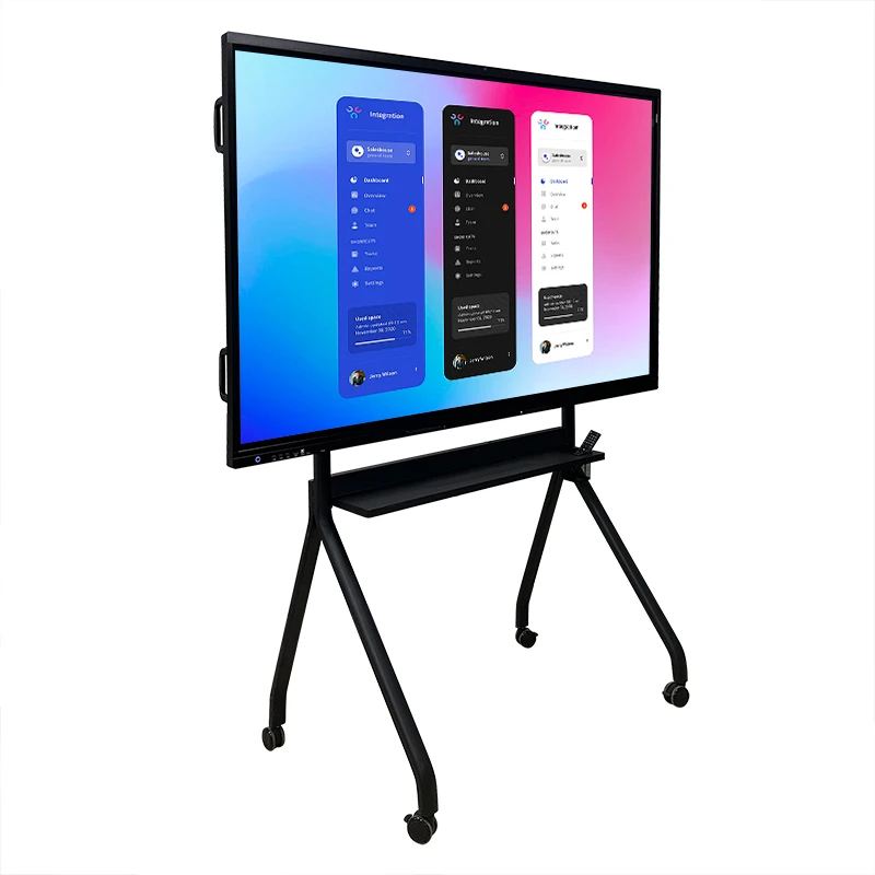 Meeting Wireless Control 20 Points Multi touch Smart Board Smart Electronic Whiteboard Interactive Flat Panel