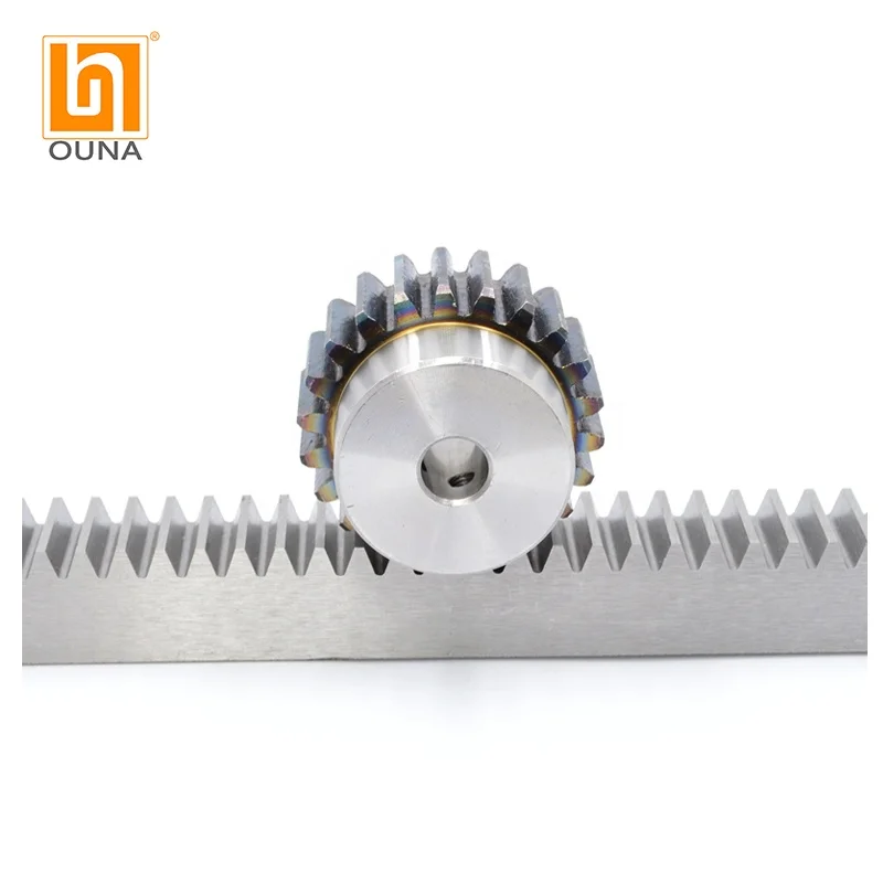 Industrial rack guide precision large gear matching standard straight tooth tooth strip transmission concave convex gear cylindr
