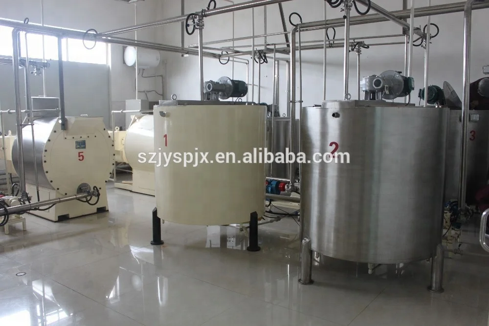 1000L inner SS304 Holding Tank for Chocolate/chocolate making machine storage tank
