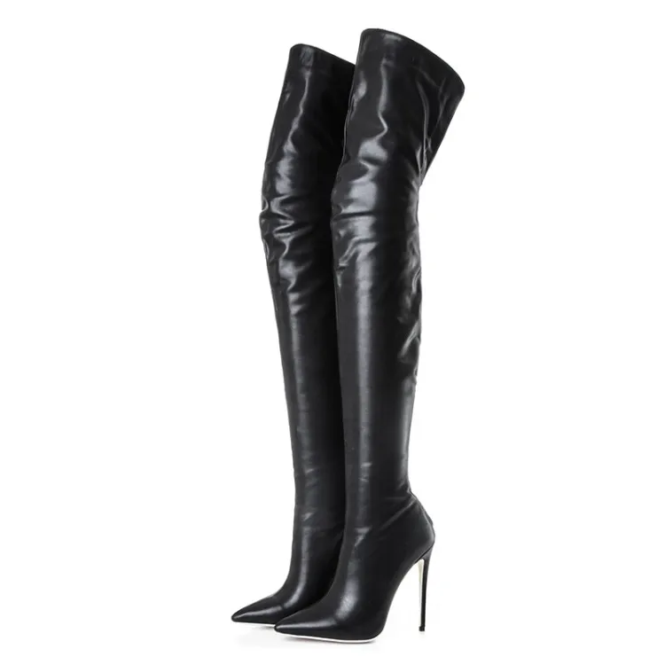 Latest Design Ladies Thigh High SM Queen High Heels Over The Knee Women Boots For Winter