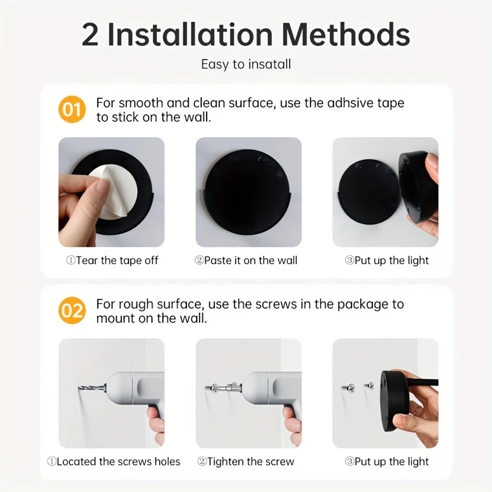 Cordless Remote Control Nursery Decorative Wall Lamp For Kids Dimmable Rechargeable Automatically Off Timer Wall Light For Kids