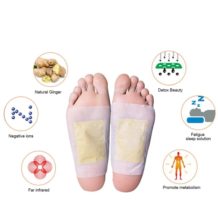 2024 Best Selling  100% real herbal Improve sleep Private label  foot detoxification patch Deep Cleansing Improve sleep