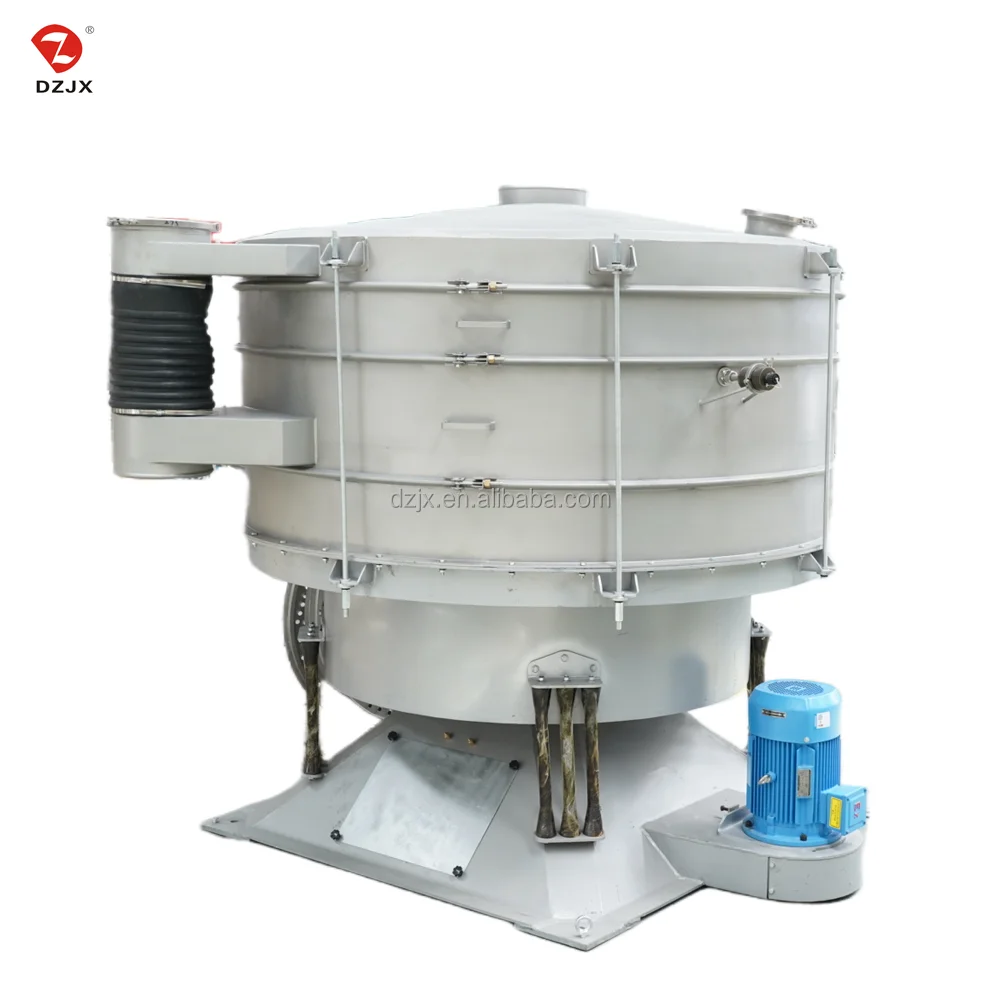 DZYS Food Grade Mining Swing Sieve Mesh Washing Powder Sieving Machine Flour Multi-Stage Round Tumbler Screen Sieve Separator