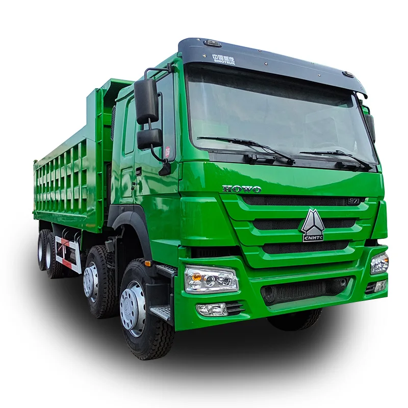Factory price 6x4 8x4 diesel tipper truck a7 n7 nx 12 wheel  336 371 375hp heavy duty dumper canter