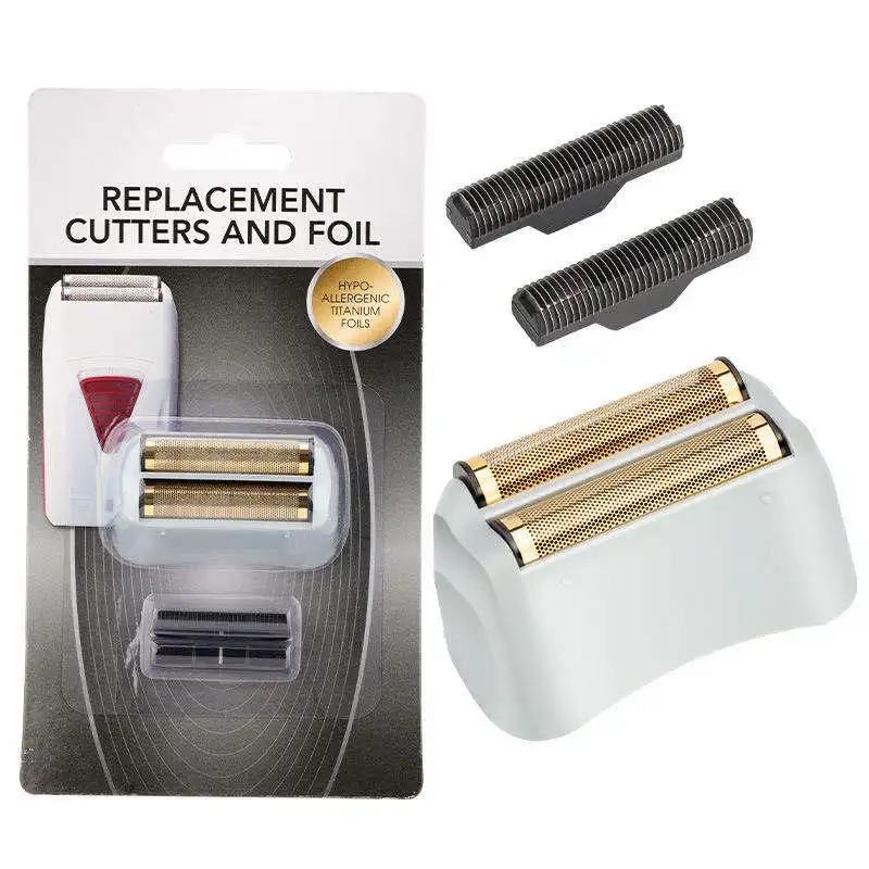 Lanumi Universal Shaver Blade Spare Part Beard Shaver Blade Reciprocating Shaver Blade Razor Head Stainless Steel 5D 6D 7D 8D 9D