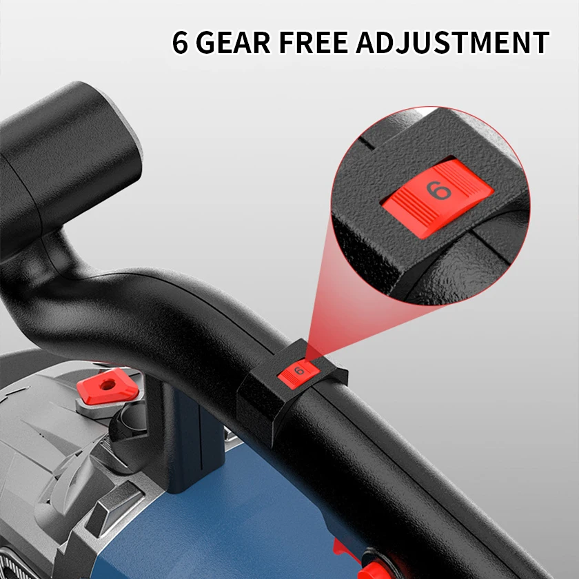 2024 NEWEST Concrete Grinder Diamond 3800W Handheld Concrete Wall Surface Grinder Scarifier