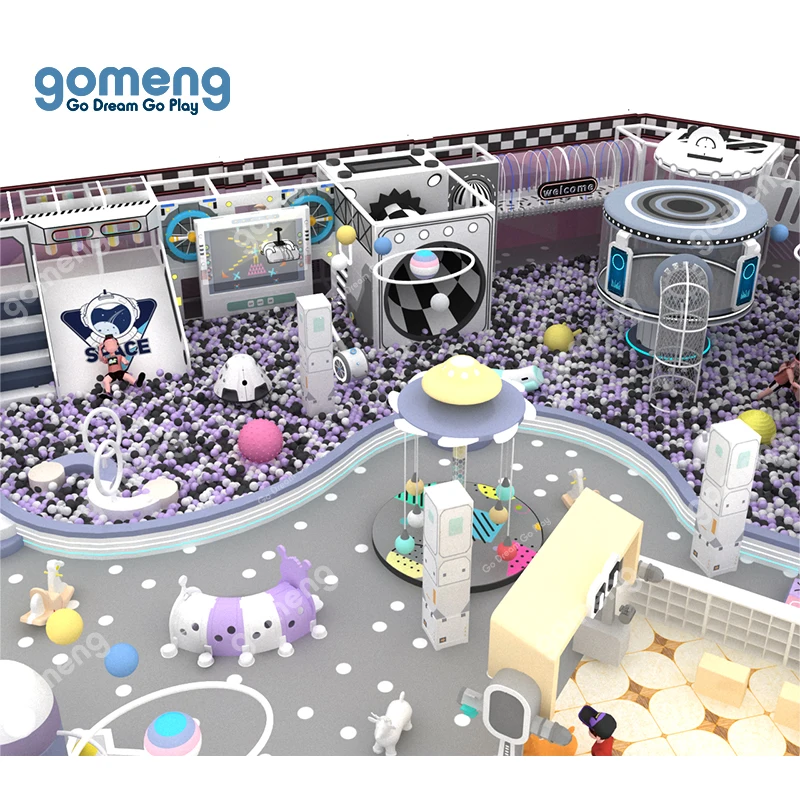 Quality Choice Amusement Indoor Kid Space Ball Pool Kids Indoor Playground Maze