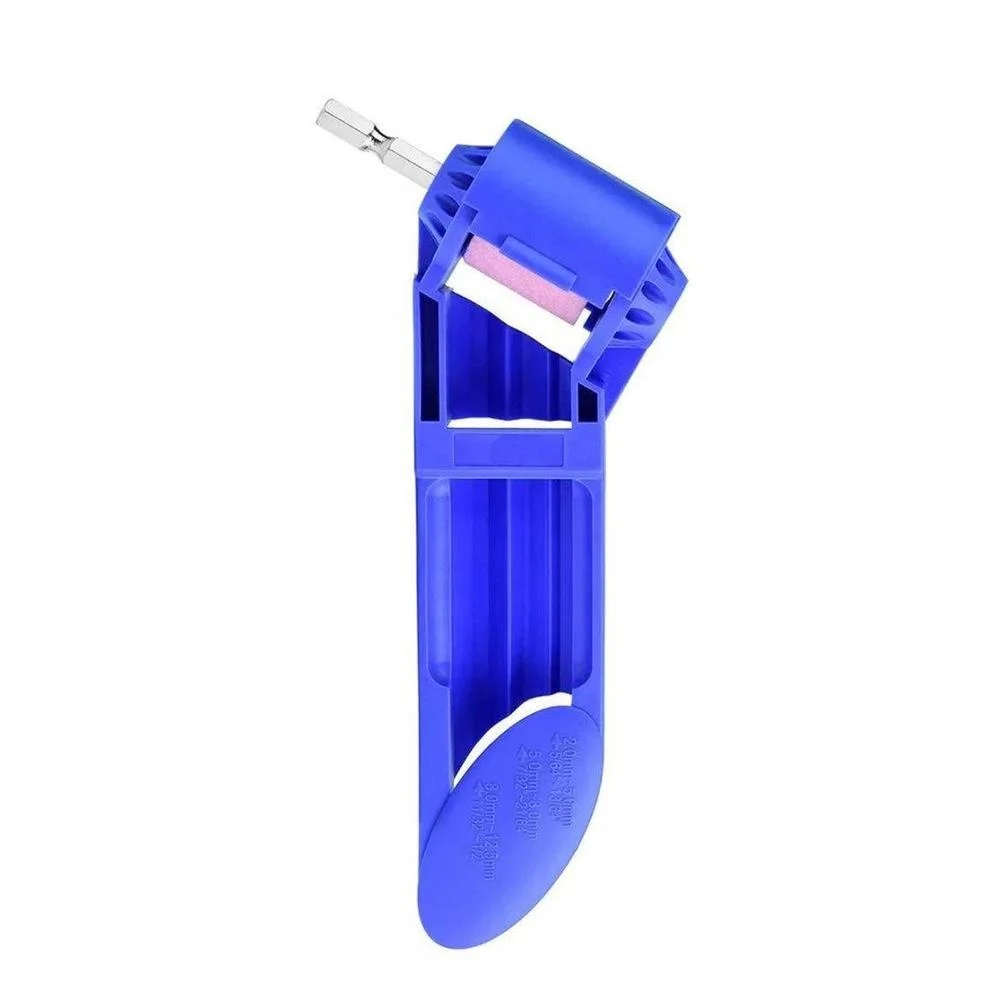 
portable drill bit hand sharpener corundum grinding wheel for diameter 2-12.5mm drill bit polishing 