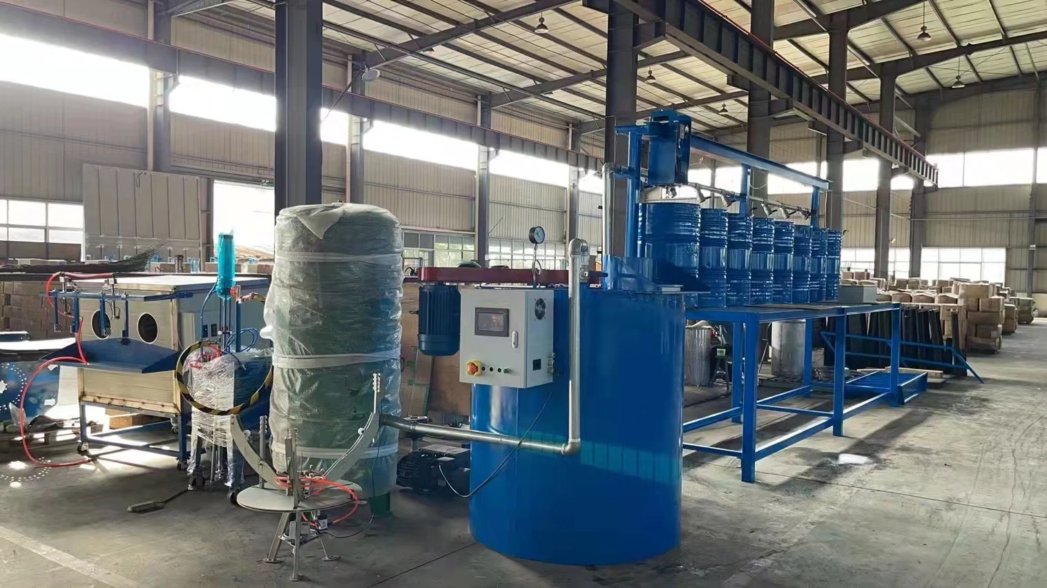 jumping animals Machine Toys Making Automatic Ball Valve Assembly Small Bi Axial Rotomolding
