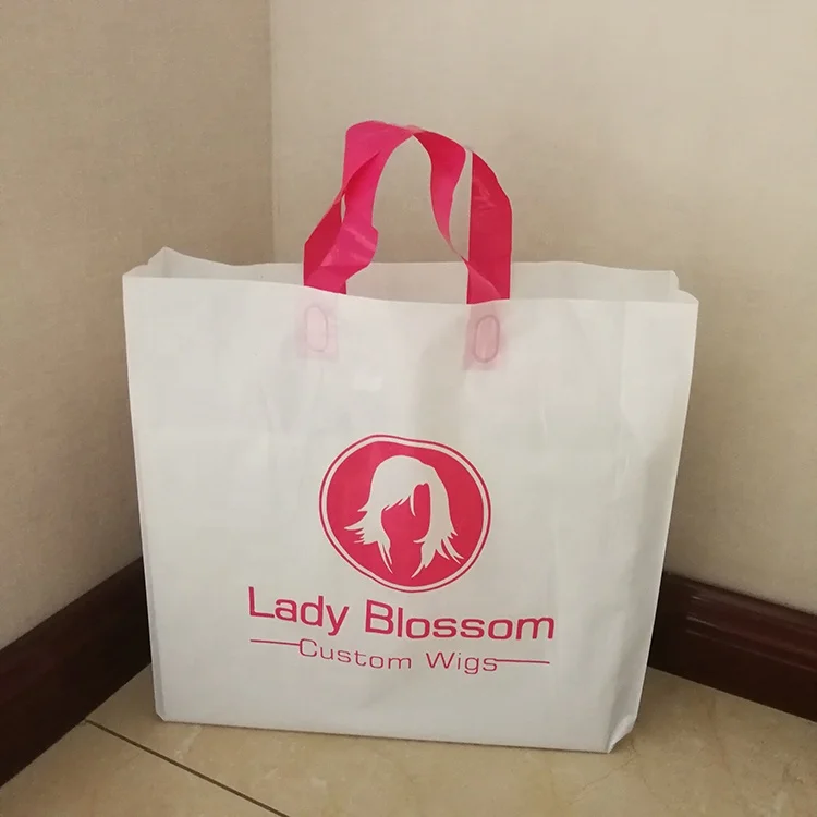 
Cheap Price Plastic Bags with Customized Logos Durable Tote Shopping Bags for Clothing 