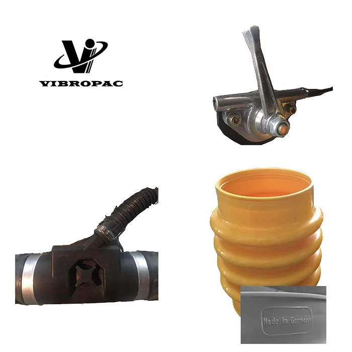 factory spear parts shoe dynamic tamping rammer