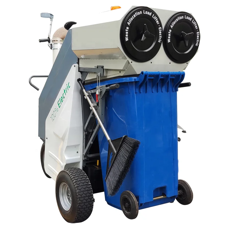 Eco-Friendly Container with Optional Lithium Batteries and Sealed Transaxle