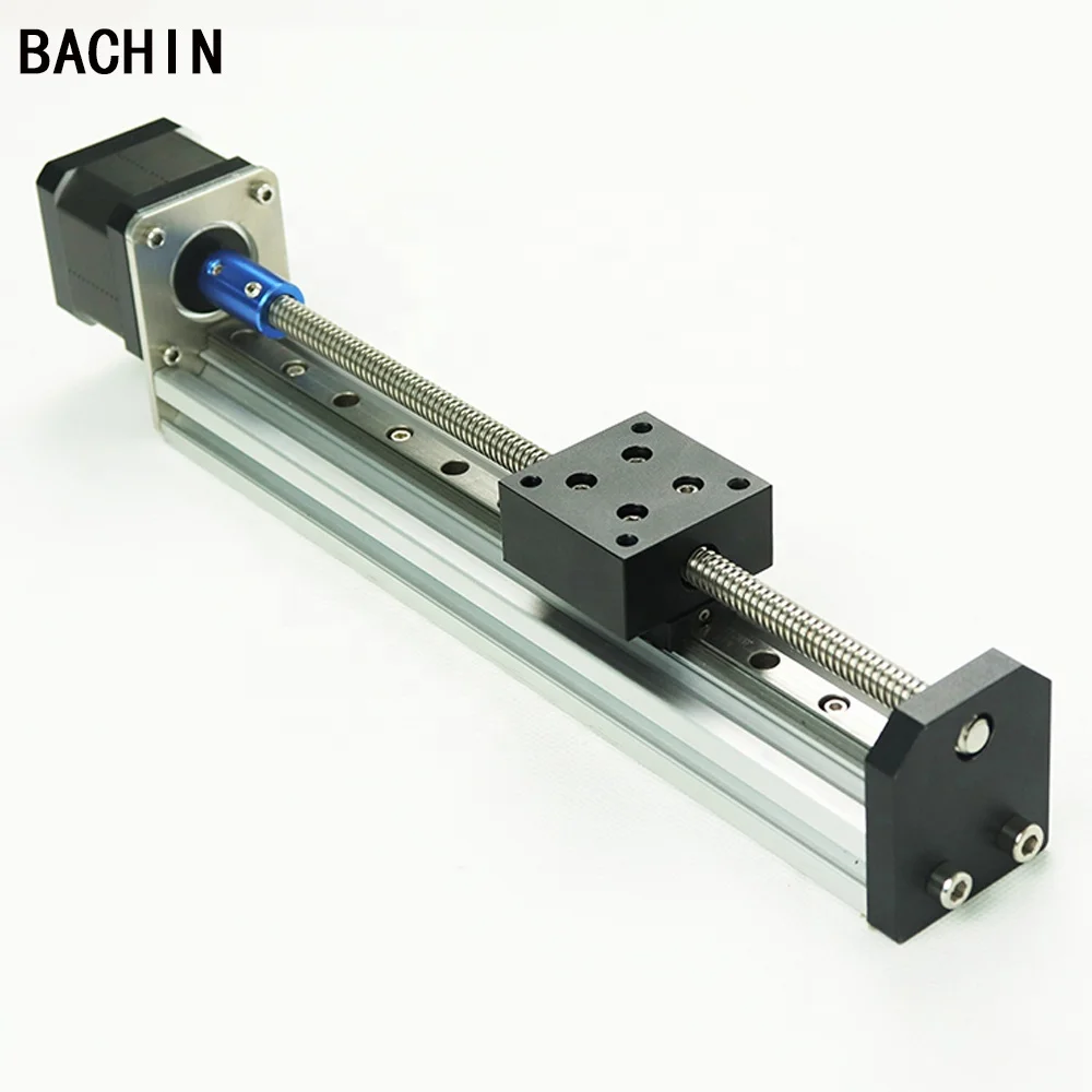 2021 оригинальный моторизованный линейный направляющий Высокоточный модуль линейного движения с шаговым двигателем