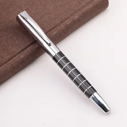 New simple fashion beautiful gel pen lubrication nib comfortable feel metal  Business pen