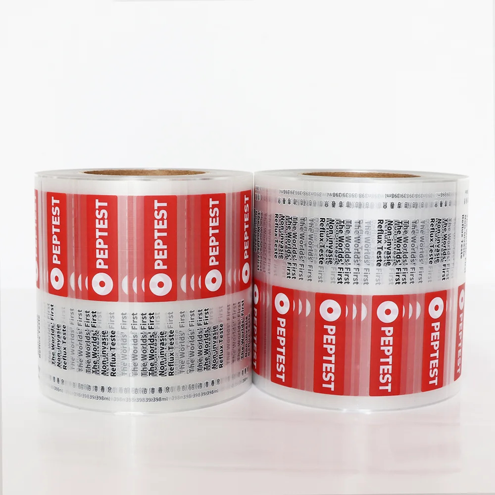 Custom Clear Vinyl Printing Label Transparent Food Sticker for Package