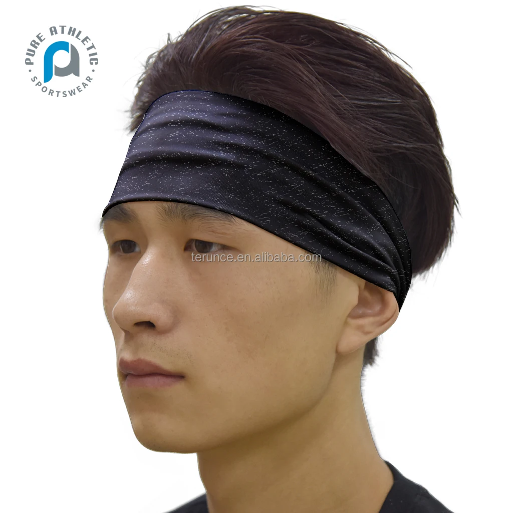 Pure Popular high quality hair band women cotton sport girl yoga headband custom logo headband wholesale