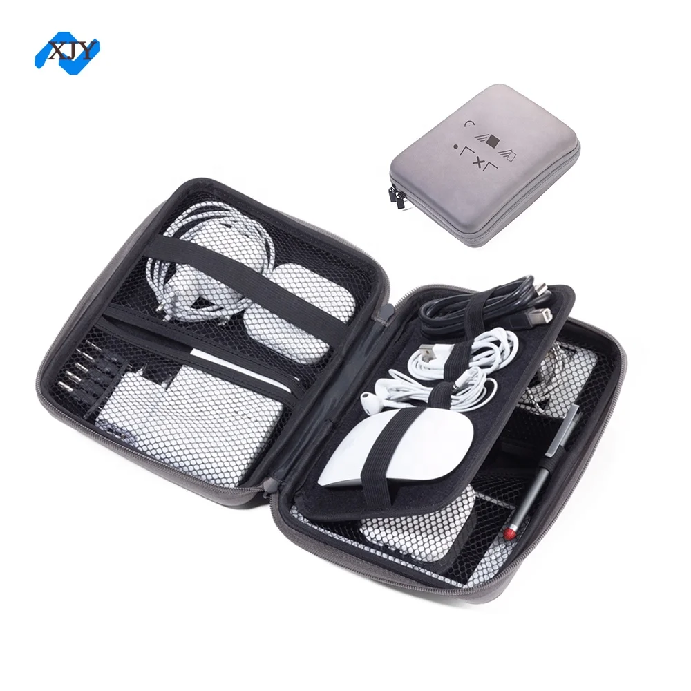 Waterproof Travel Electronics Organizer Bag Special Purpose Storage Cases for Chargers Hard Drive Other Cord Accessories