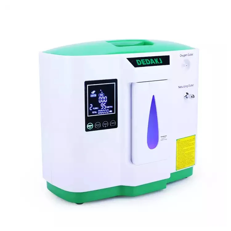 Household Medical Touch Screen 2-9L/min Infrared Remote Control Function Oxygene Concentrator Machine