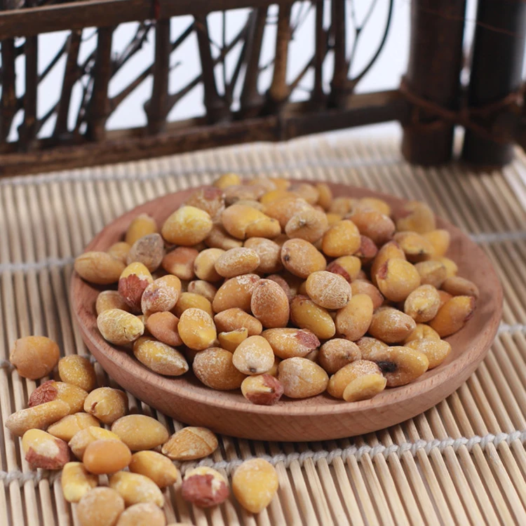 BaiGuoRenGinkgo Fruit Chinese Herbal Medicine White Nut Dried Raw Style Granule Shape