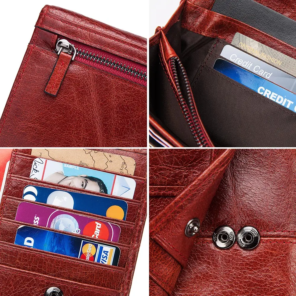 Оптовая продажа кошельков и дамских сумок HUMERPALLeather клатч длинный женский держатель для карт модные карманные кошельки сотового телефона женщин